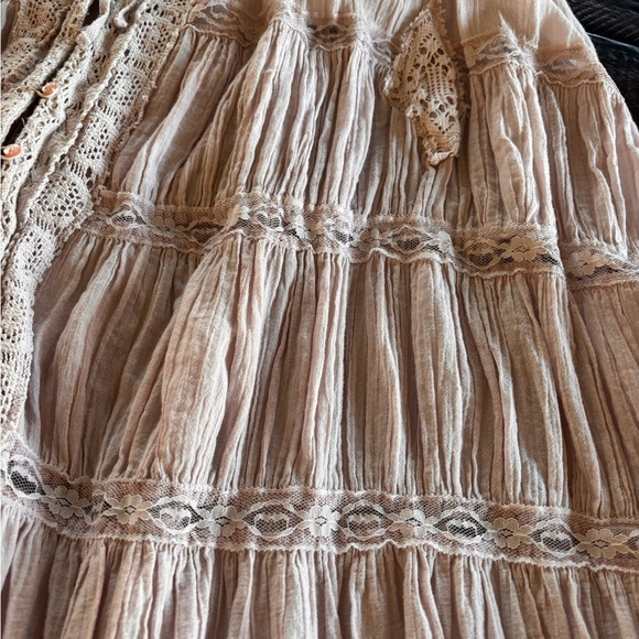 NWT Free People Dolly Bodysuit Maxi Dress in Silverberry - Picture 11 of 16